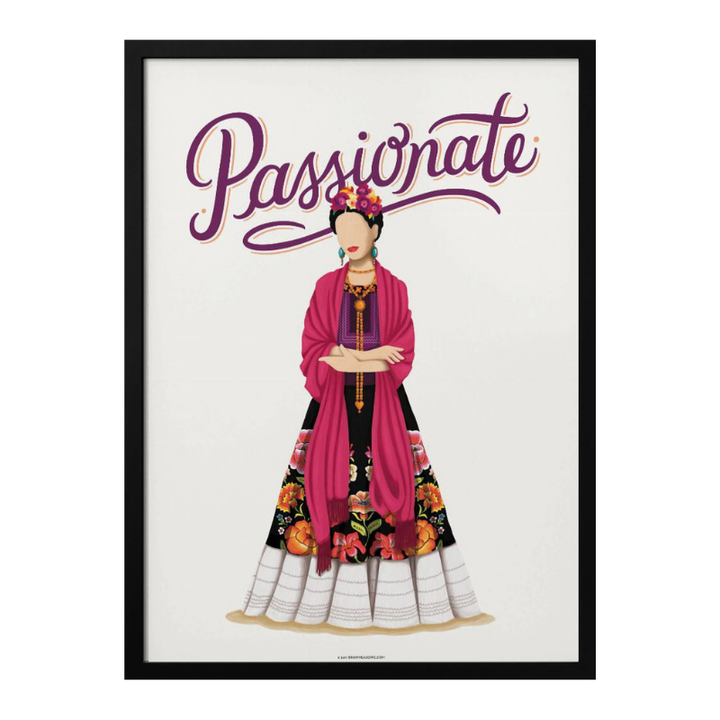 Cuadro "Frida Passionate"