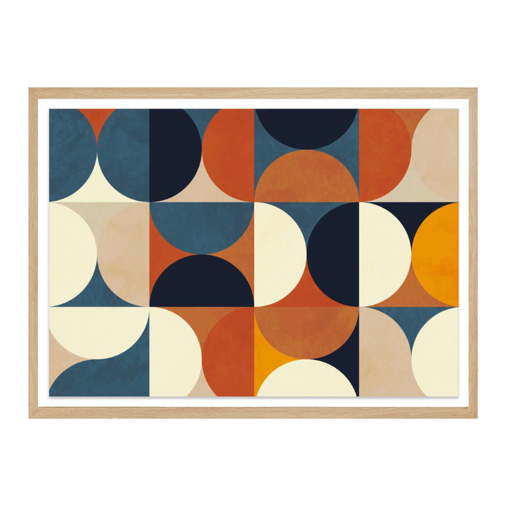 Cuadro "Geometry New12 Marron"