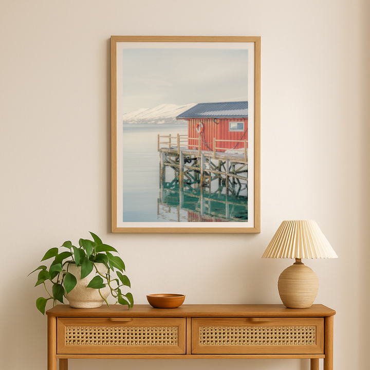 Cuadro "Winter in Norway"