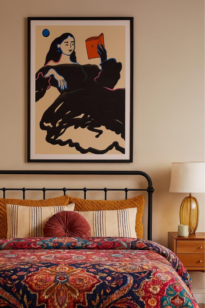 Cuadro "Midnight Reading"