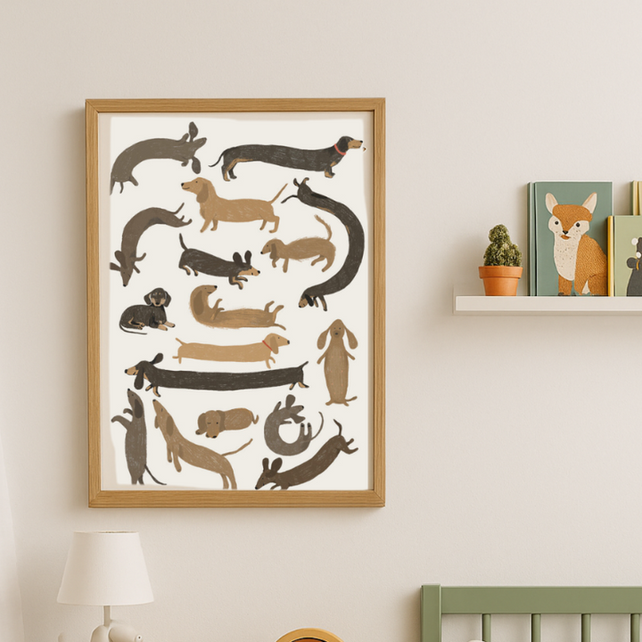 Cuadro "Dachshund"