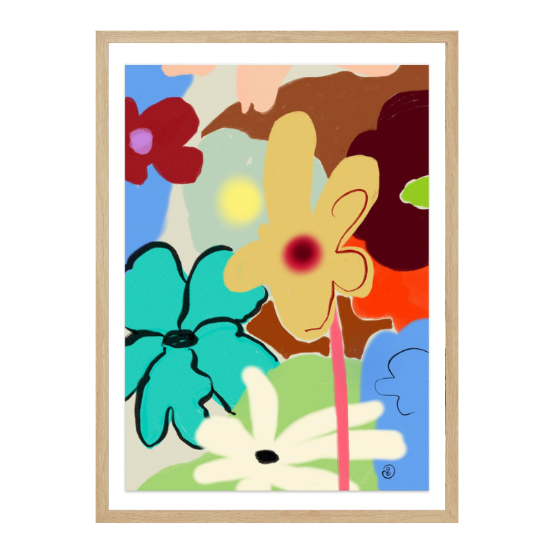 Cuadro "Loud Flores Dance"