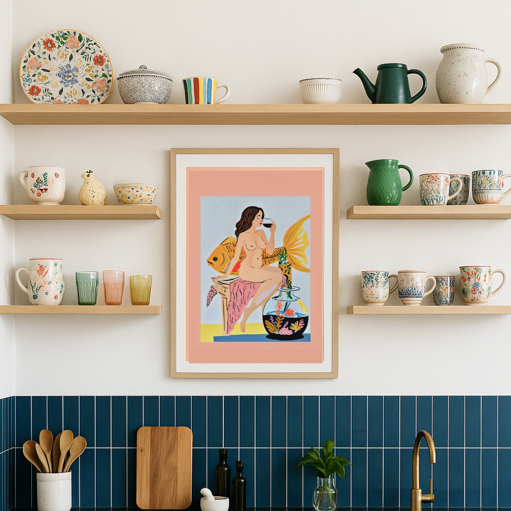 Cuadro "Fishy Shananigans"