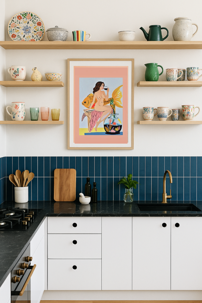 Cuadro "Fishy Shananigans"