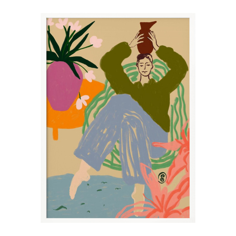 Cuadro "Woman With a Vessel"