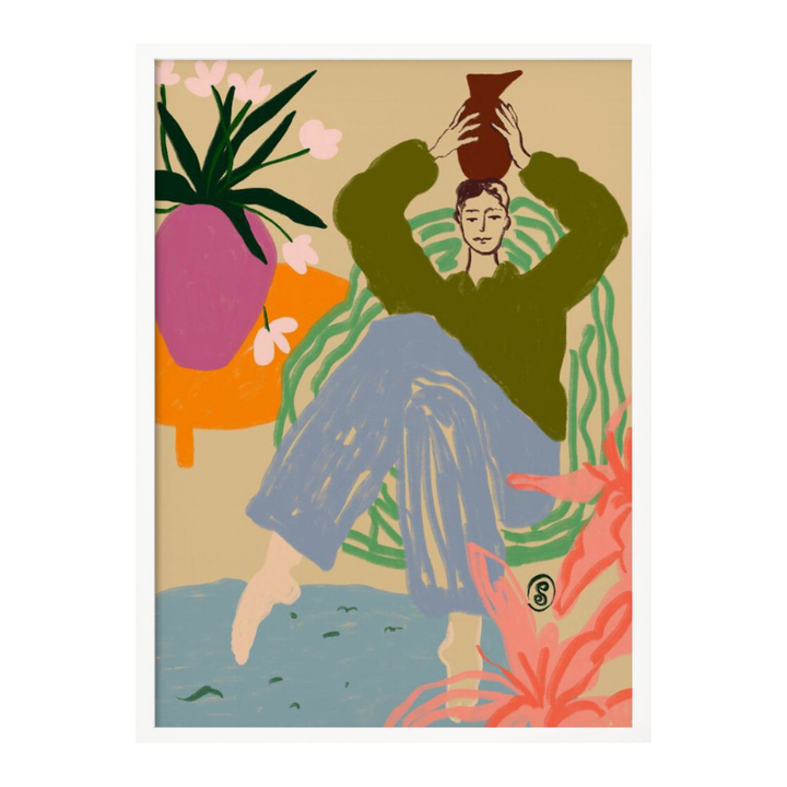 Cuadro "Woman With a Vessel"