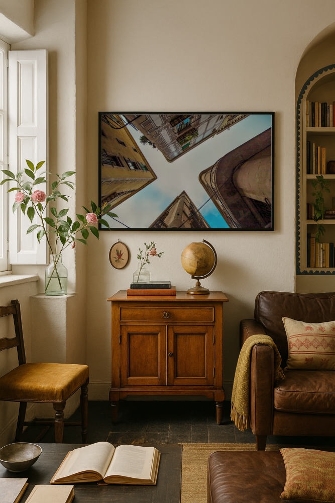 Cuadro "Mira para arriba"