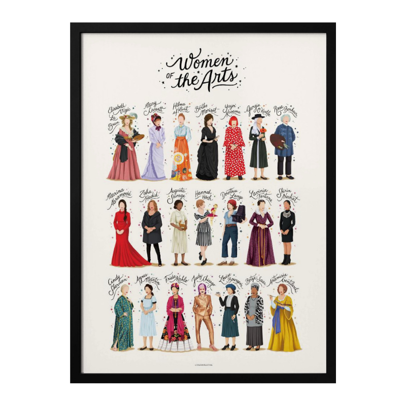 Cuadro "Women of the Arts"