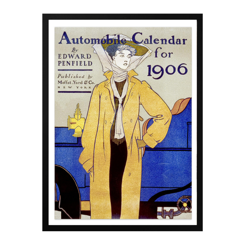 Cuadro "Automobile Calendar for 1906"