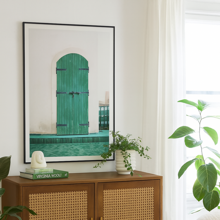 Cuadro "Marrakesh Green Door"