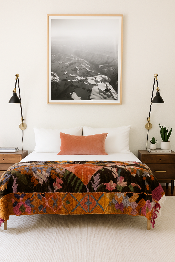 Cuadro "Alps in Black and White"