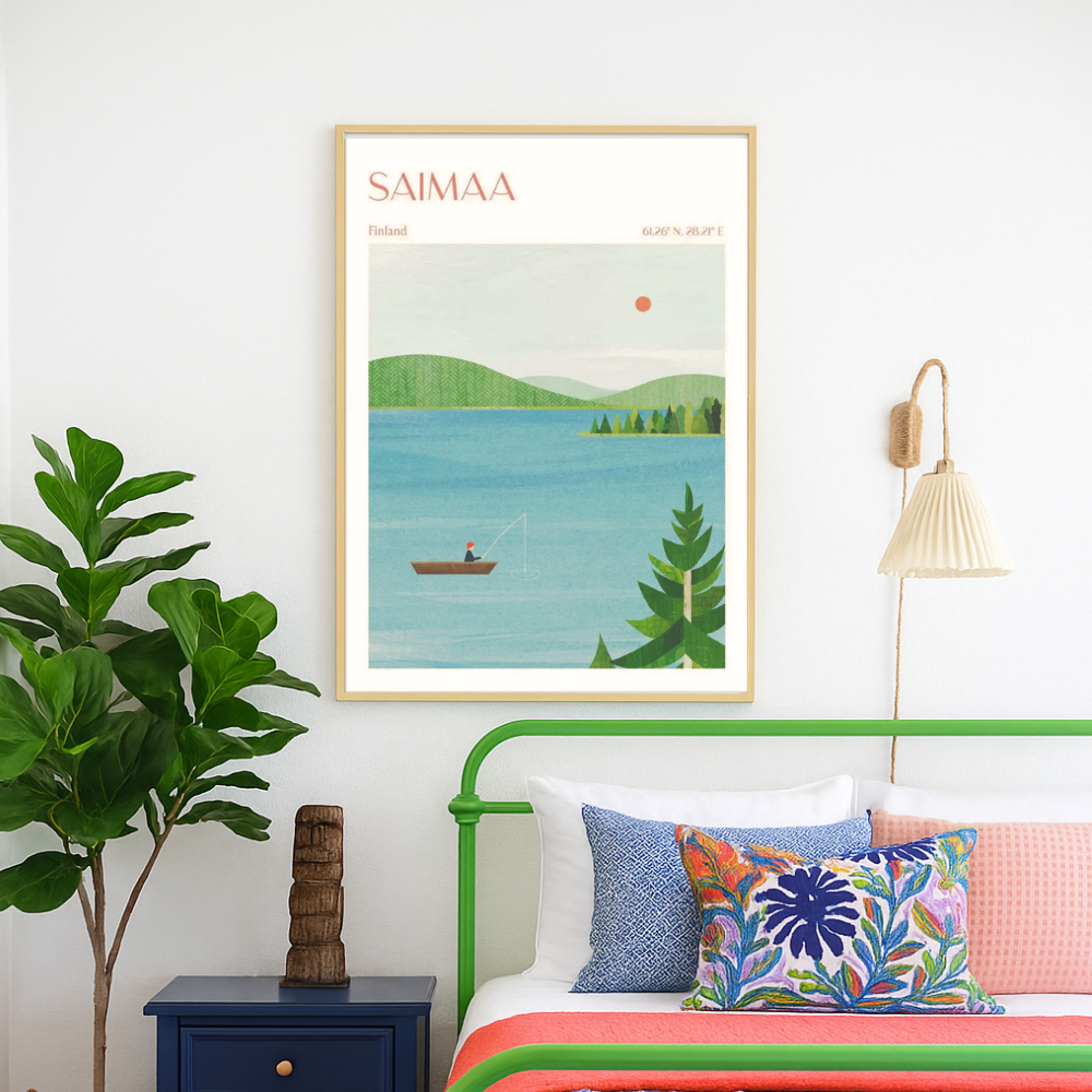 Cuadro "Lake Saimaa, Finland"