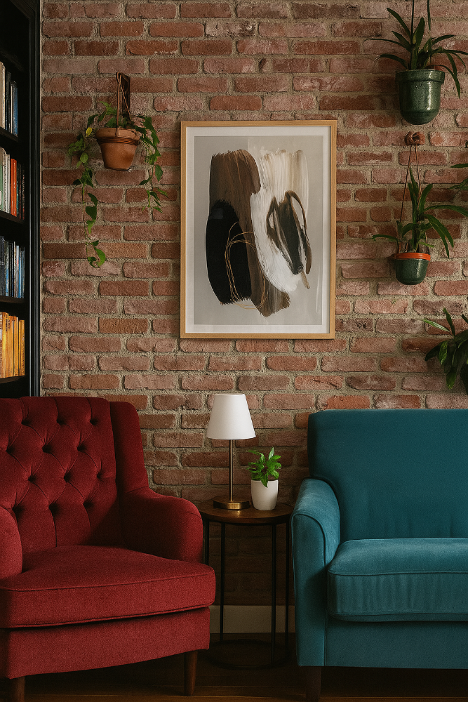 Cuadro "Abstract Brush Strokes 108X"