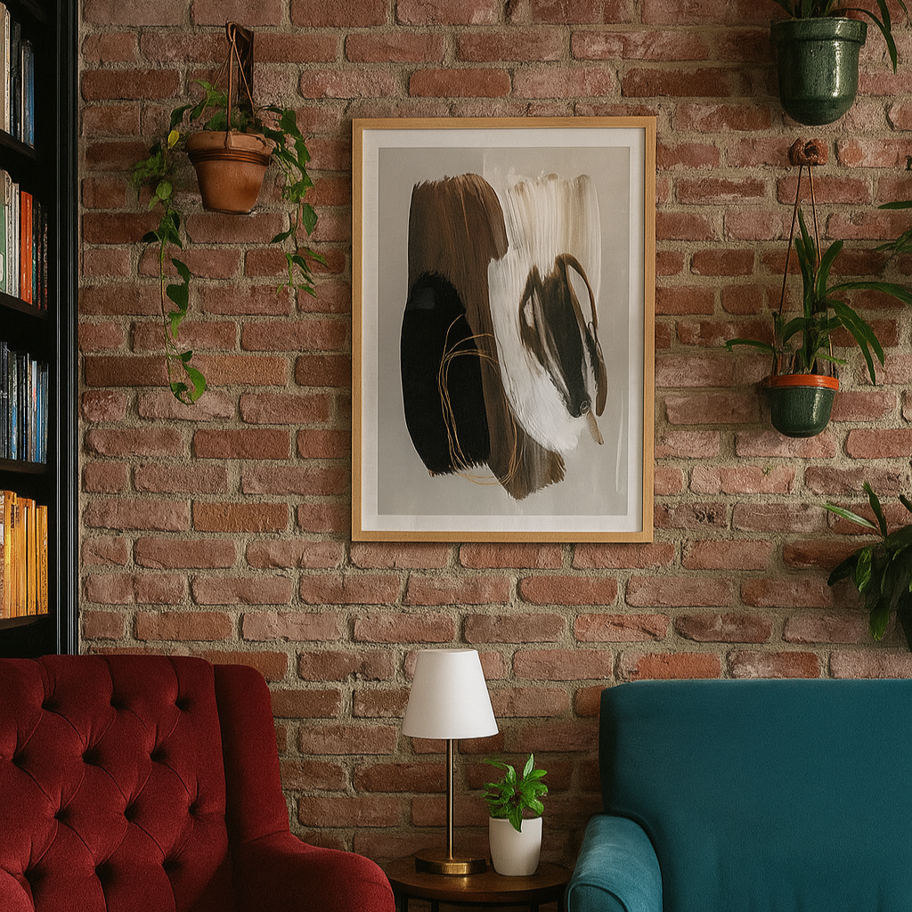 Cuadro "Abstract Brush Strokes 108X"