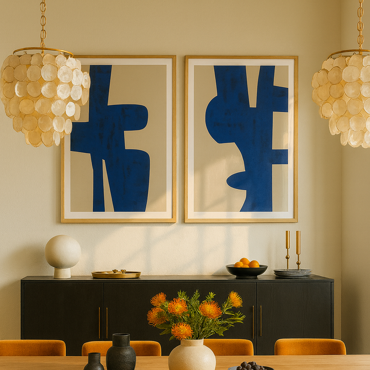 Cuadro "Blue illusions 2"