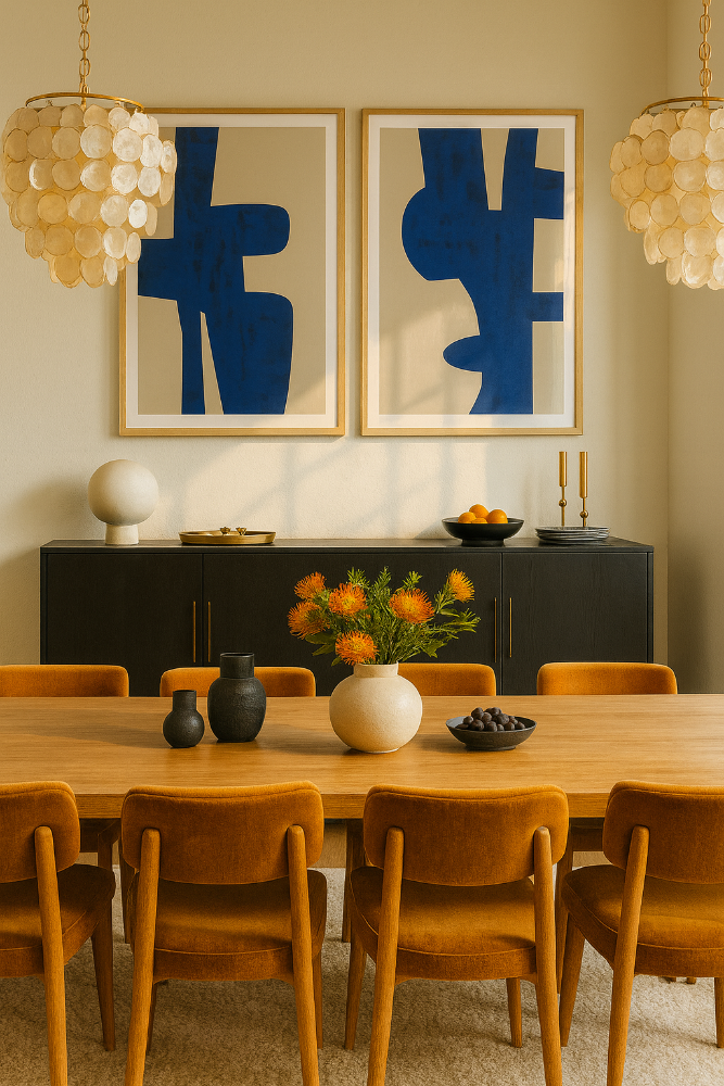 Cuadro "Blue illusions 2"