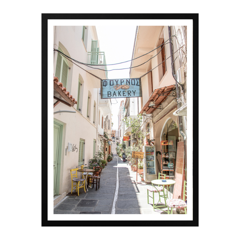 Cuadro "Street in Greece"