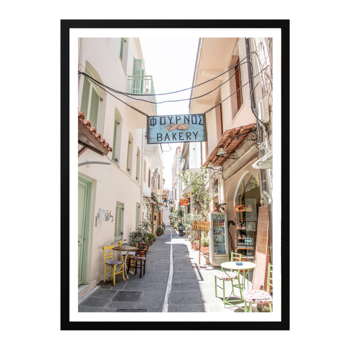 Cuadro "Street in Greece"