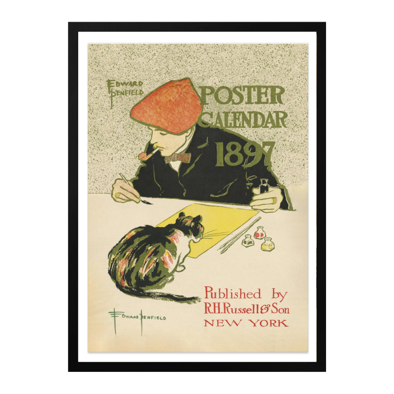 Cuadro "Edward Penfield Self Portrait"