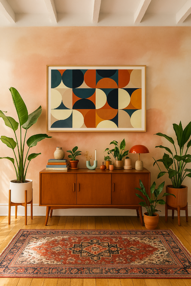 Cuadro "Geometry New12 Marron"