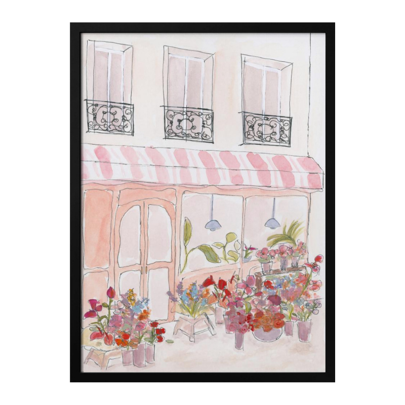 Cuadro "Pink Flower Shop"