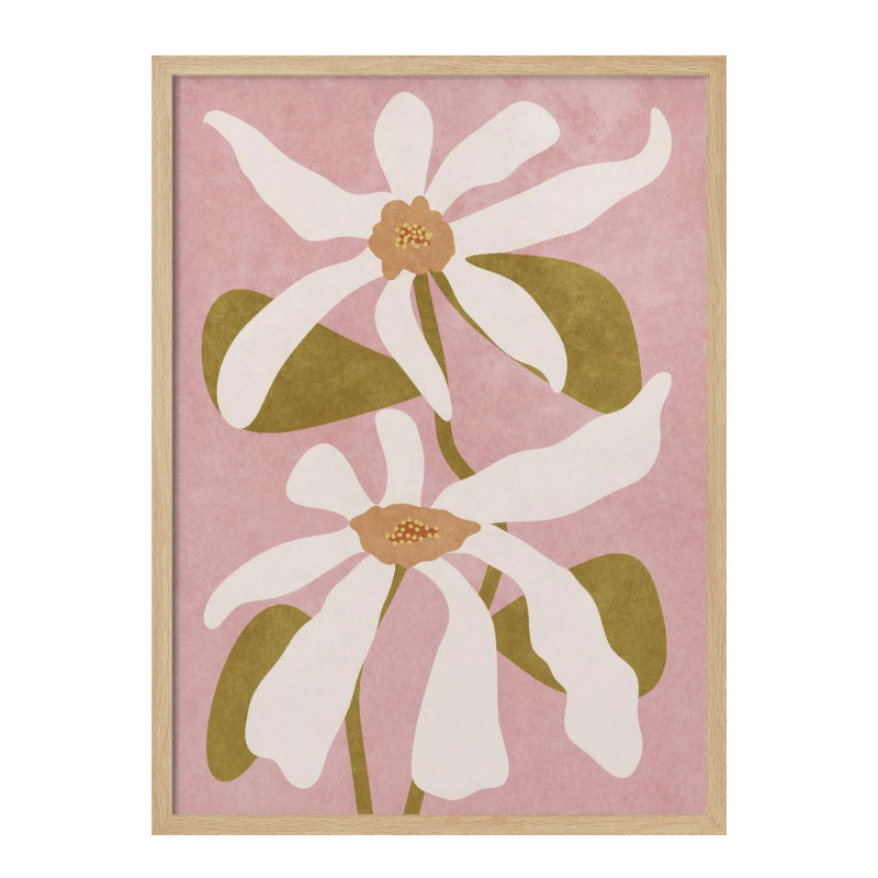 Cuadro "Abstract Flowers I"