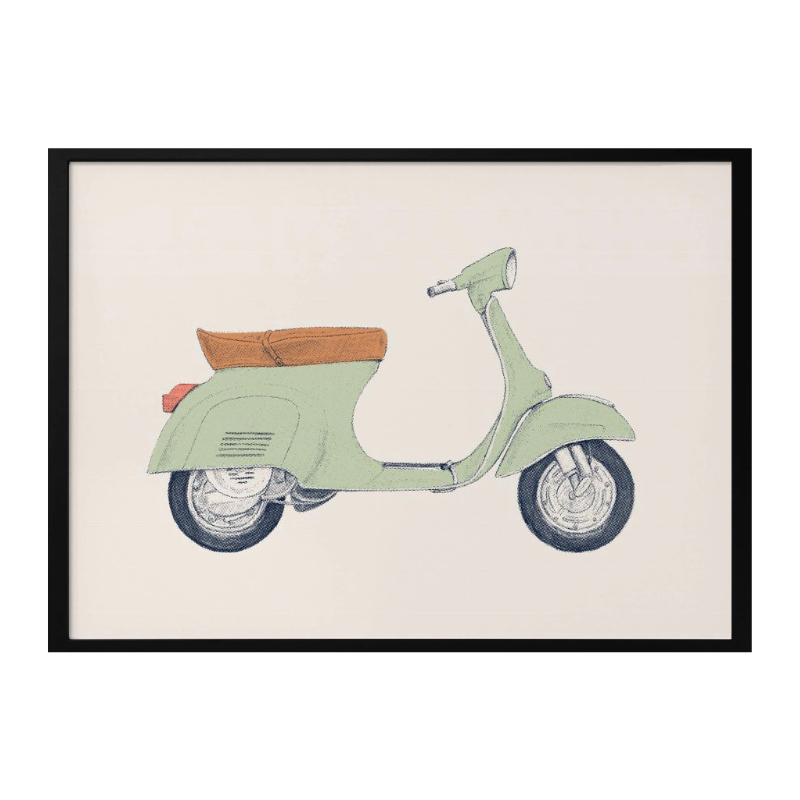 Cuadro "Vespa Print"