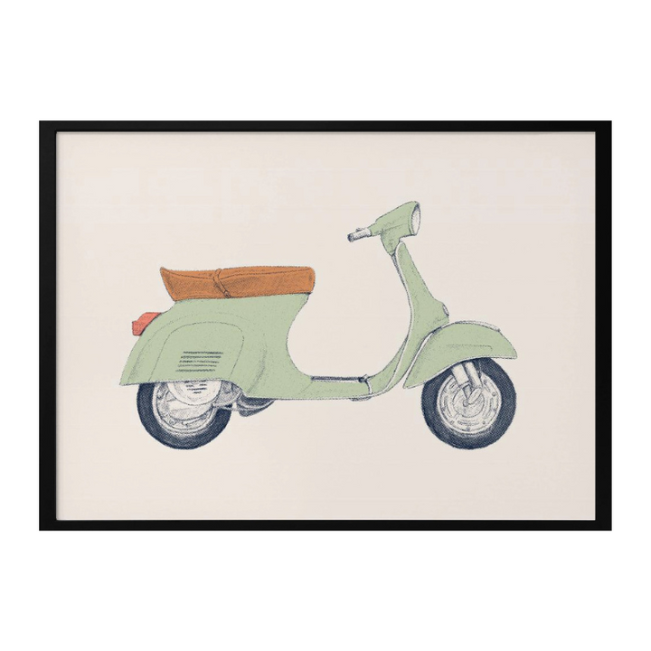 Cuadro "Vespa Print"