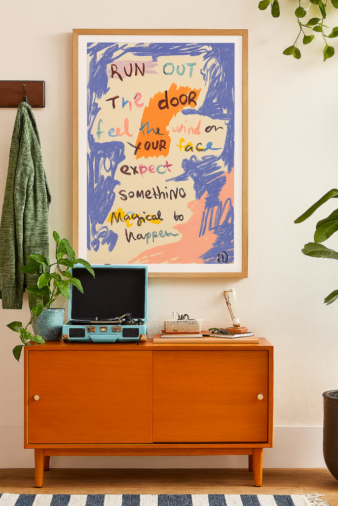 Cuadro "Magical Day Message"