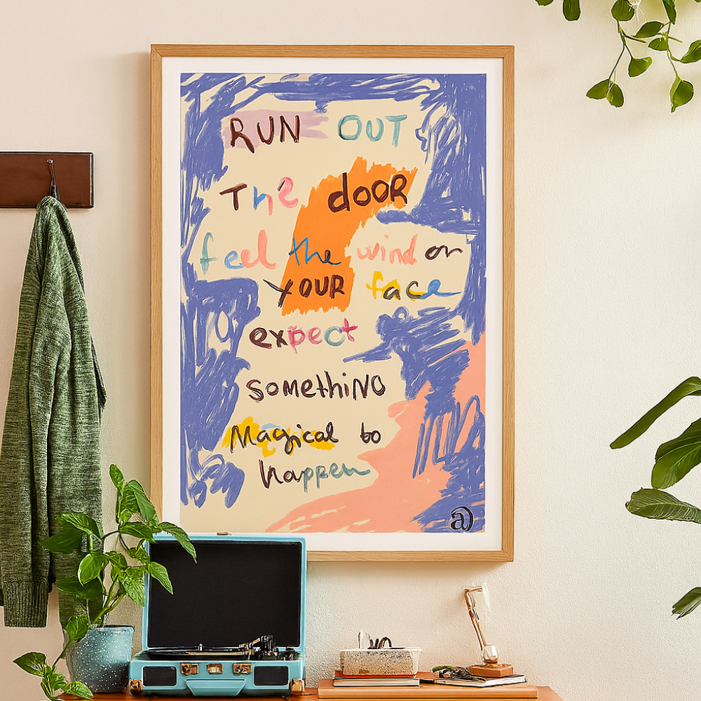 Cuadro "Magical Day Message"