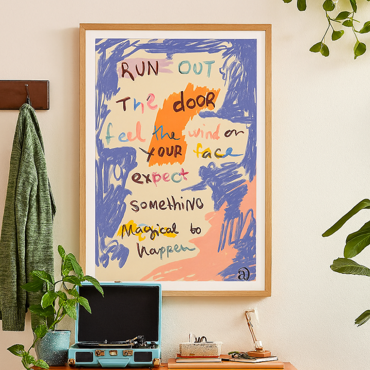 Cuadro "Magical Day Message"