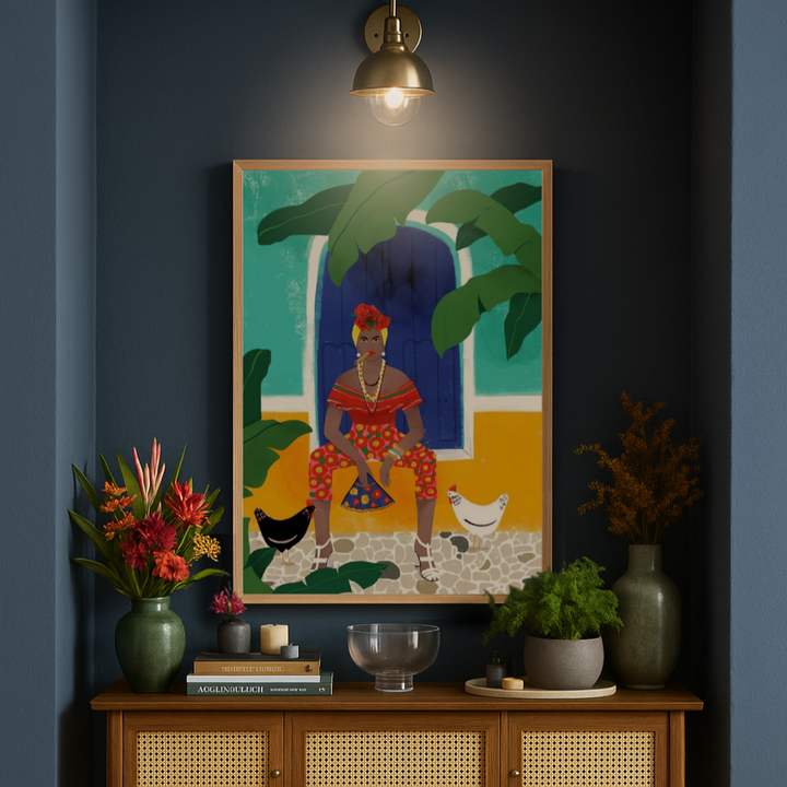 Cuadro "Femm Au Cigare"