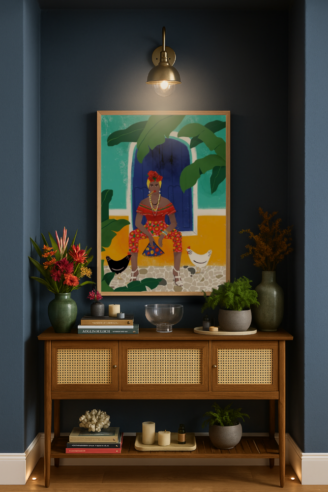 Cuadro "Femm Au Cigare"