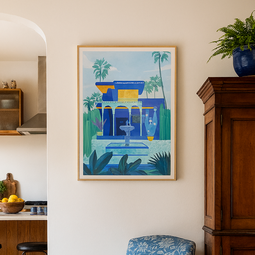 Cuadro "Moroccan Garden II"