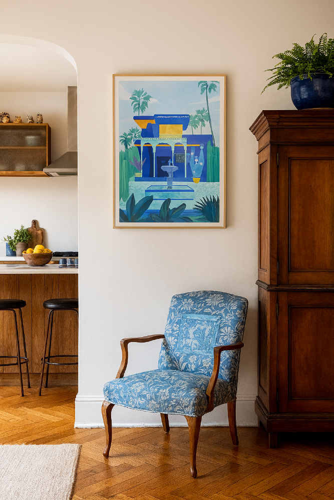 Cuadro "Moroccan Garden II"