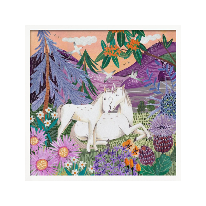 Cuadro "Horses in the Mountains"