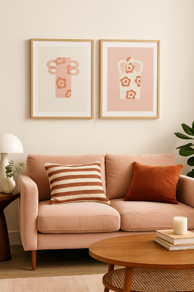 Set de cuadros "Vases"