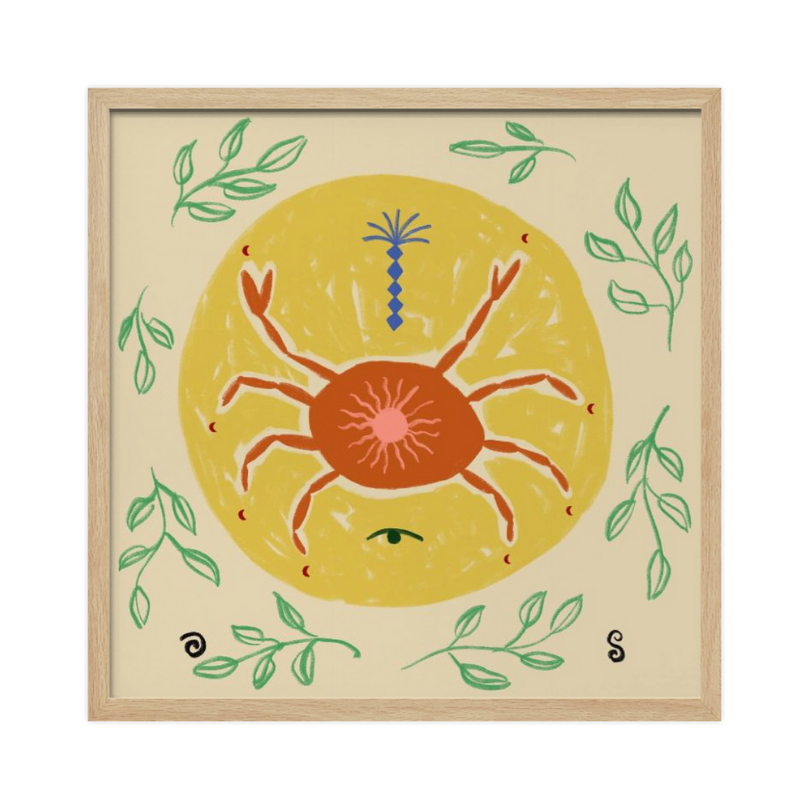 Cuadro "Celestial Crab Dance"