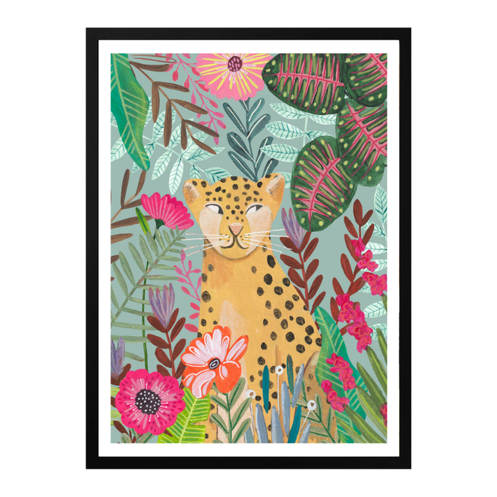 Cuadro "Leopard in the Jungle II"