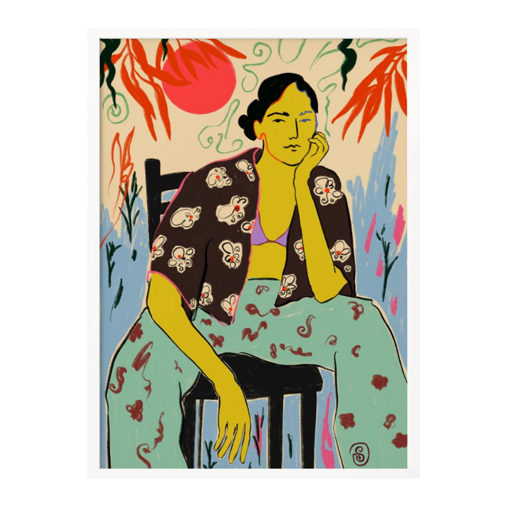 Cuadro "Sun and Waves"