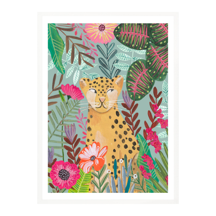 Cuadro "Leopard in the Jungle II"