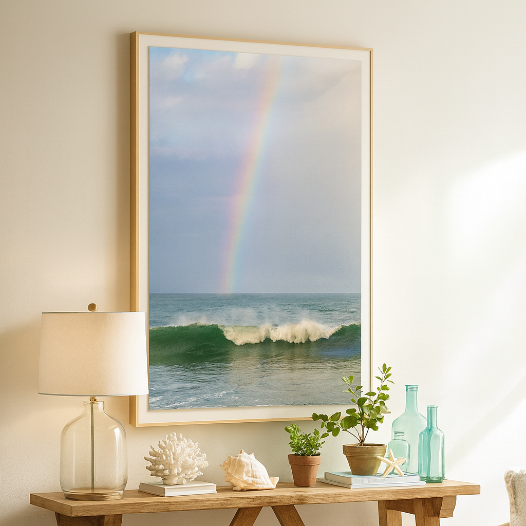 Cuadro "Rainbow Wave"