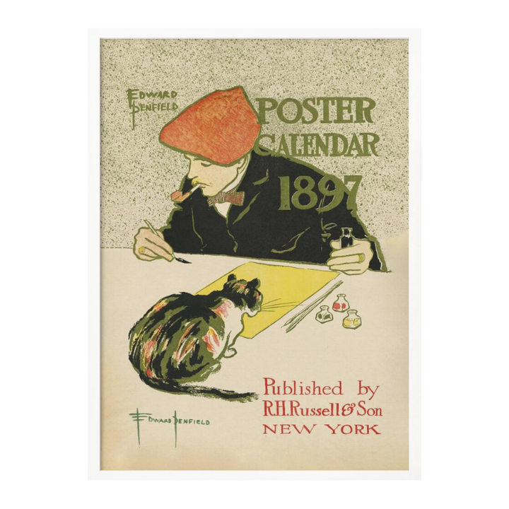 Cuadro "Edward Penfield Self Portrait"