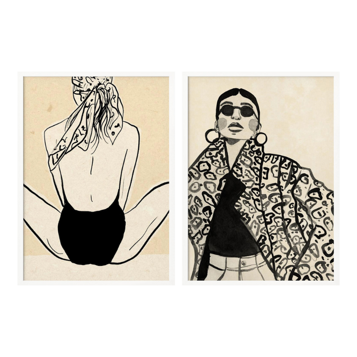 Set de cuadros "Beach Vibes"