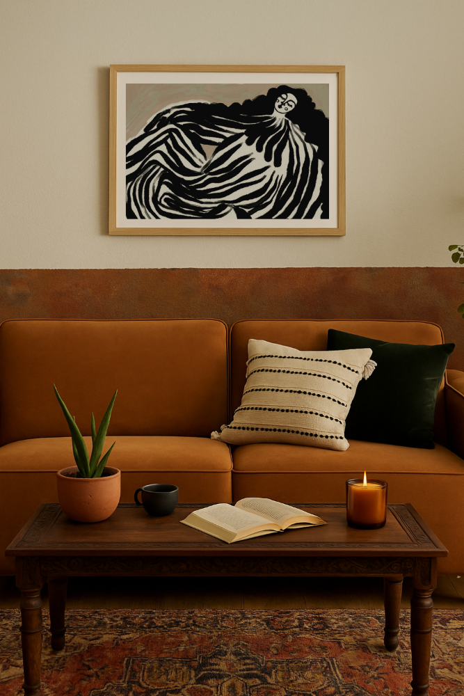 Cuadro "There, here and now"