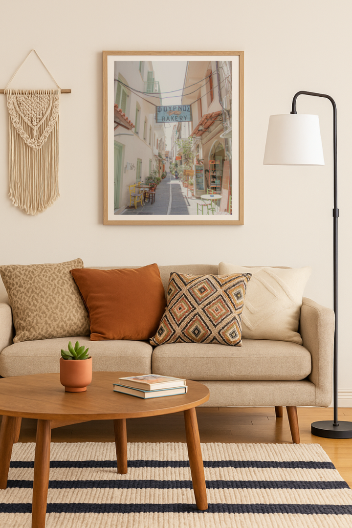 Cuadro "Street in Greece"