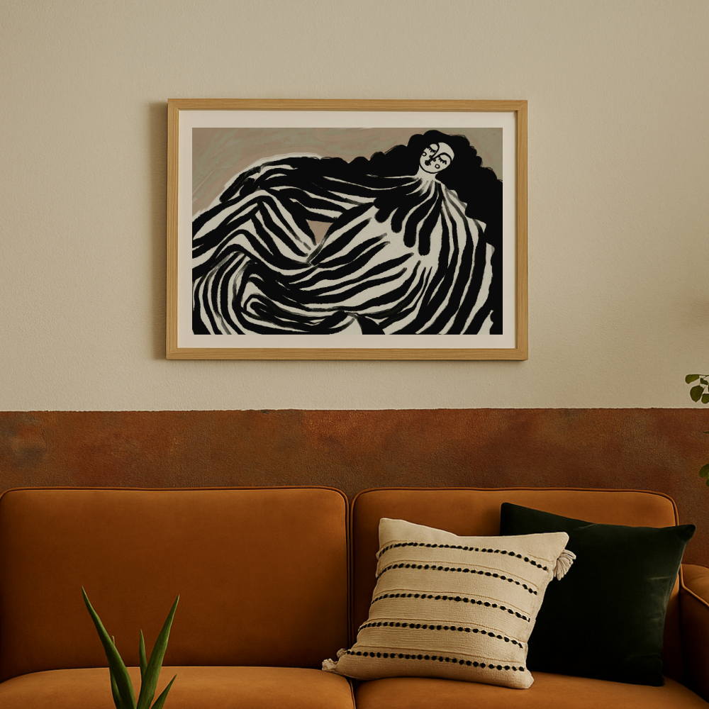 Cuadro "There, here and now"