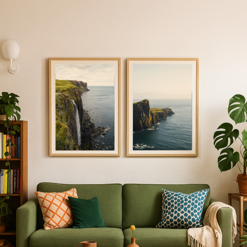 Set de cuadros "Edge of the Highlands"