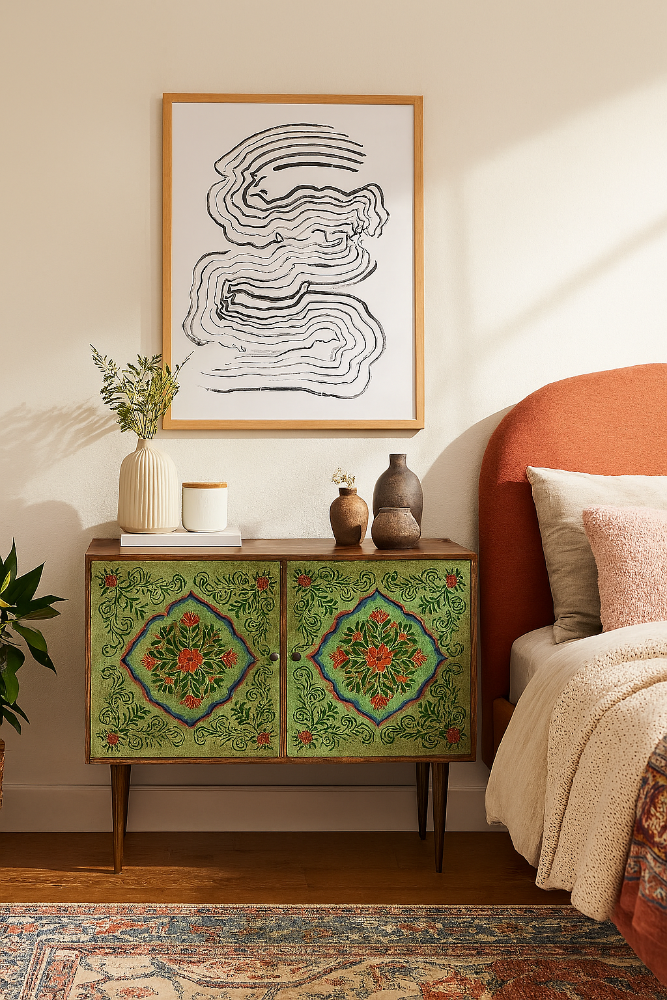 Cuadro "Painterly Abstract Lines"