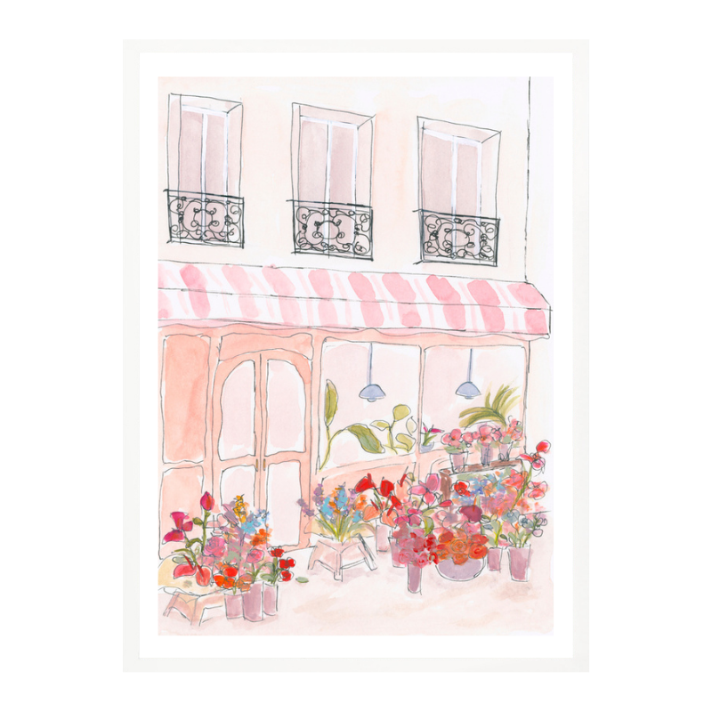 Cuadro "Pink Flower Shop"